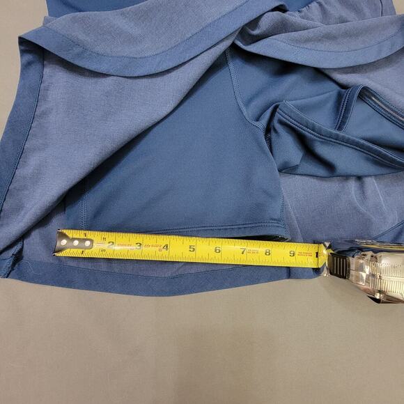 Under Armour Skort S Blue HeatGear Wrap Front Athleisure - Picture 7 of 8